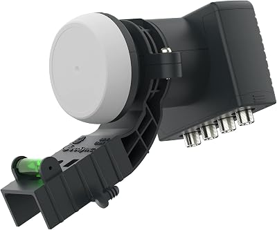GeoSync GK4LB Quad LNB Universal 4 Output for MK4 Elliptical Dishes