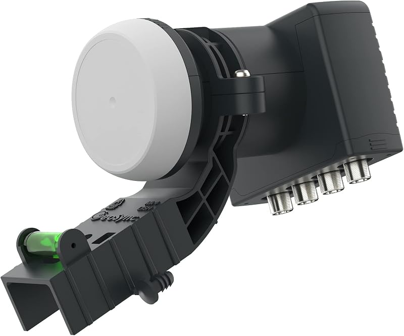 GeoSync GK4LB Quad LNB Universal 4 Output for MK4 Elliptical Dishes
