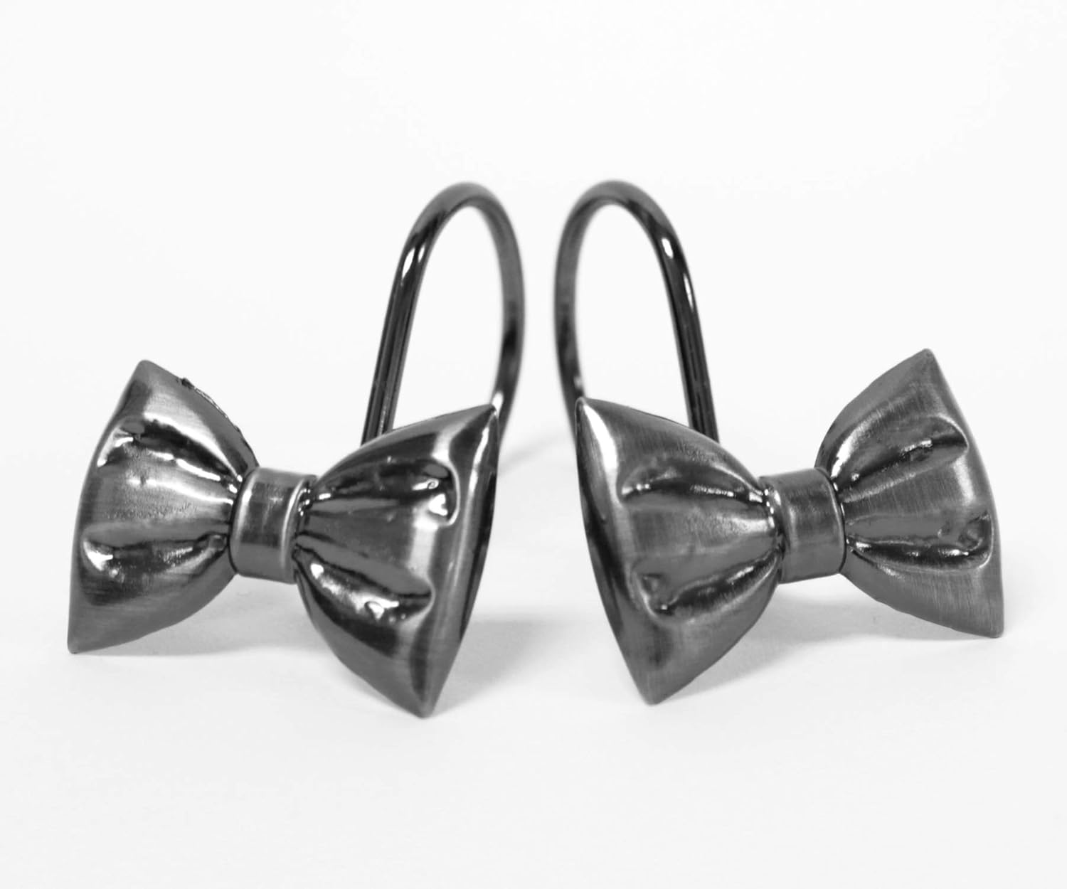 Splash Home Premium Shower Curtain Hooks Rings Rustproof