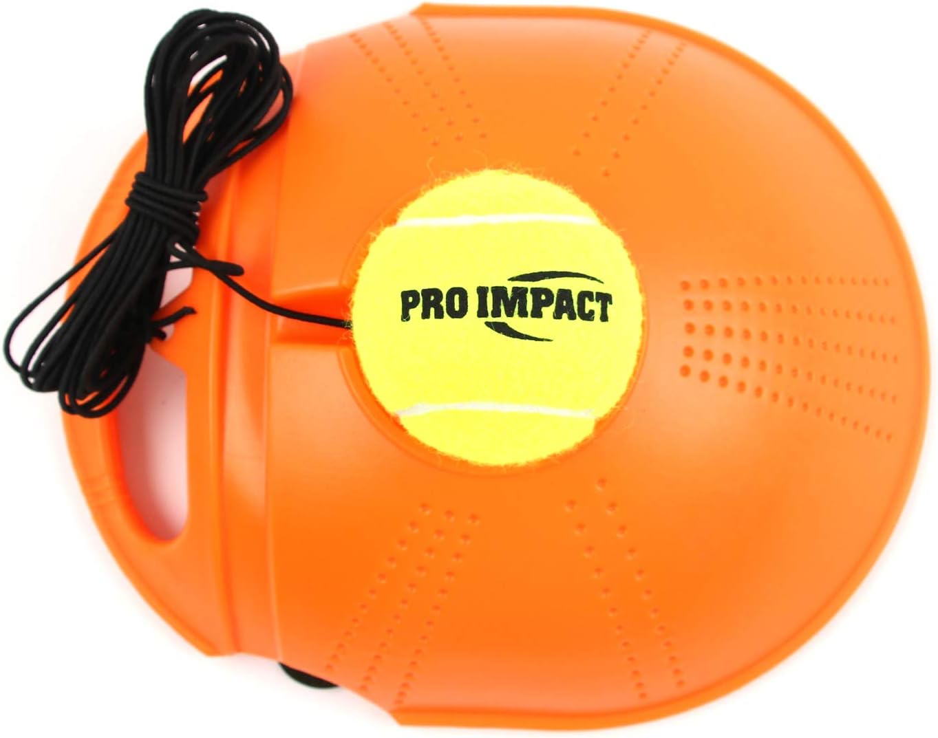 Pro Impact Tennis Trainer Rebounder Ball, Trainer Cemented Baseboard with Rope, Perfect Solo Tennis Trainer : Sports & Outdoors