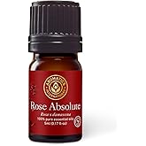 Aromatics International Premium Organic Rose Absolute Essential Oil 5ml | 100% Pure Essential Oil for Diffusion & Aromatherapy