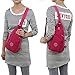 Daosen Women Casual Chest Pack Unbalance Backpack Sport Sling Bag/Hiking Bag