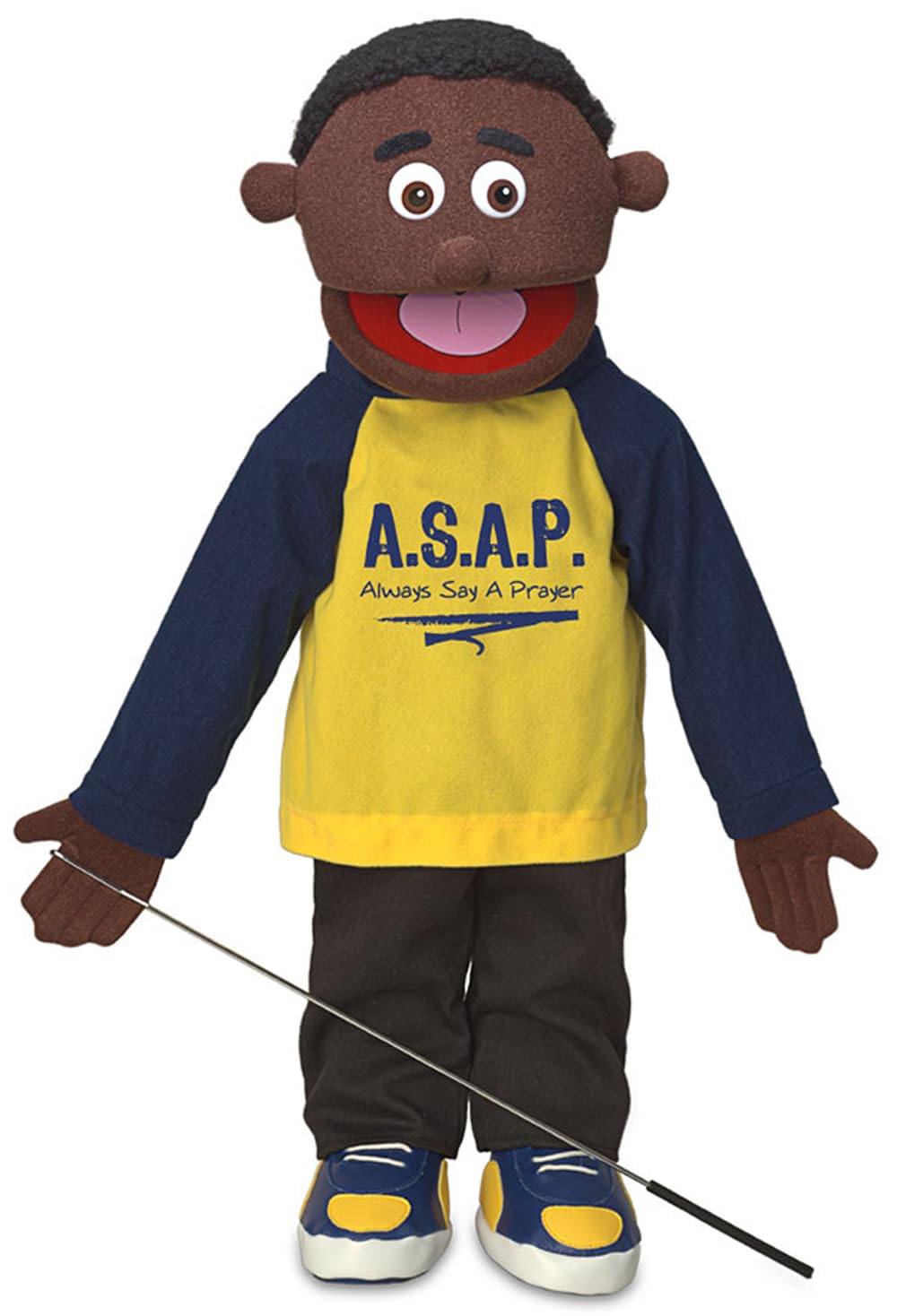 Always Say A Prayer | 25" Full Body Boy Puppet by Silly Puppets