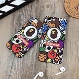 Keklle Street Fashion Slim Durable Hard Case for iPhone 7 & 8 - Latest Ape