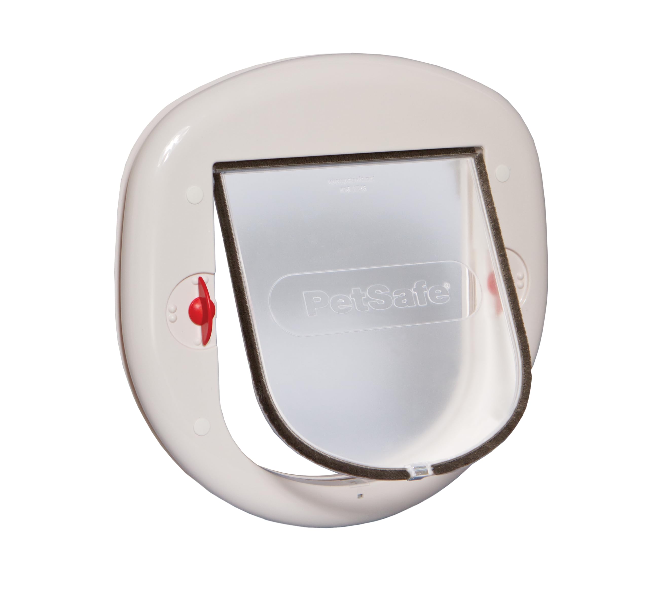 PetSafe Exterior/Interior Cat Door - Big Cat 4-Way Locking Pet Door Flap for Large Cats - Tinted Privacy Door - Weatherproof, Durable Door Frame - DIY Easy Install with Hardware Kit Included
