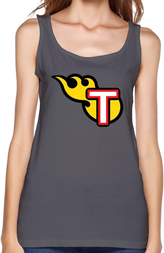 ZhaoHui Novelty New Womens Short Sleeve Teen Titans Logo Tank Tops Tee Shirts