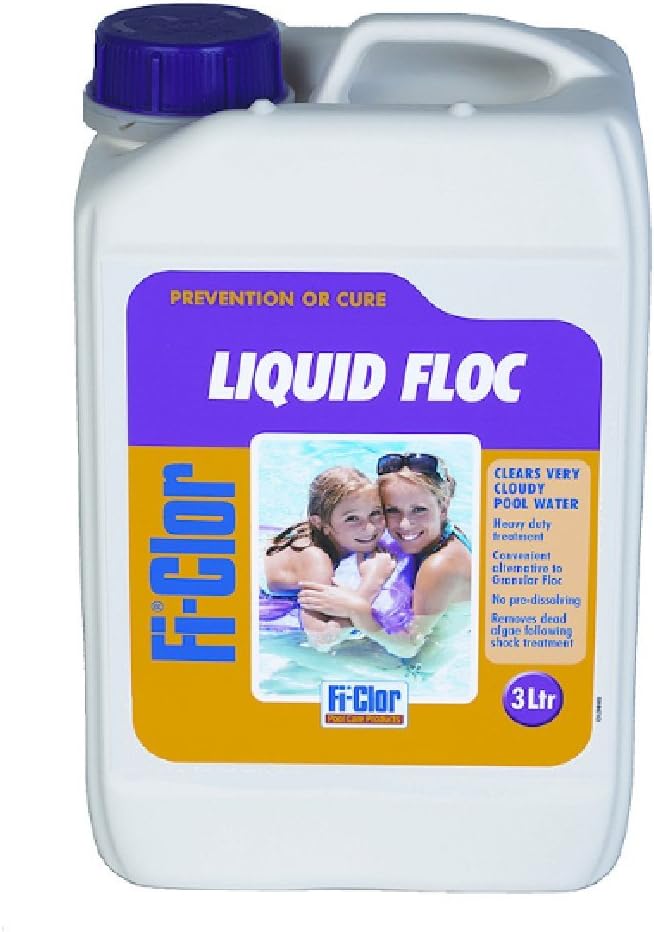 Ficlor Swimming Pool Liquid Floc 3ltr Amazon.co.uk Garden & Outdoors