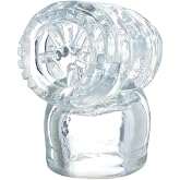 Wands Vibrator Massage Attachments for Men fit for Hitachi Magic Massager Wand Accessories Soft Silicone TPE
