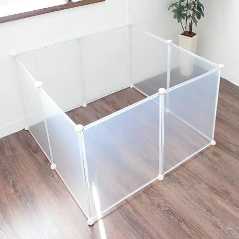 Amazon Co Jp ペットフェンス ケージ ペットサークル Lサイズ 犬 子猫 50 70cm 8枚組 小動物 うさぎ フェレット 小型犬 ペット用品 ケージ 仕切り 透明 ペットフェンス ケージ ペットサークル Lサイズ 犬 子猫 小動物 50 70cm 8枚組 小型犬 ペット用品 ケージ 仕切り