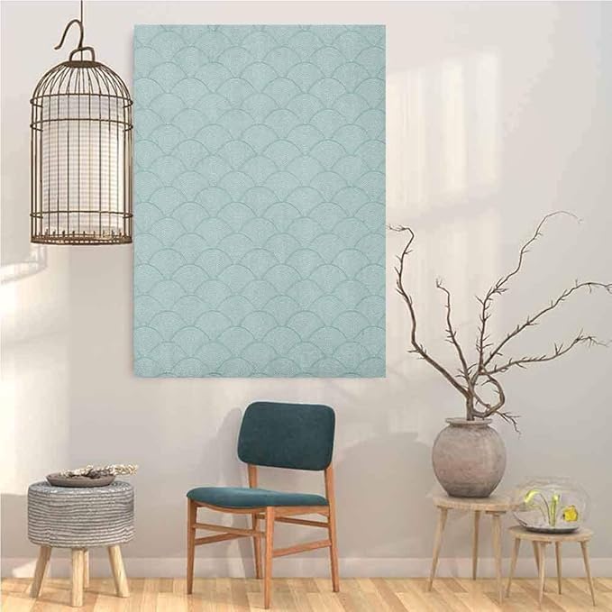 Amazon.com: Jinguizi Geometric DIY Wall Decor Ideas Fish Scale Pattern