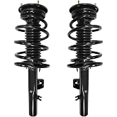 COMPLETESTRUTS - Front Quick Complete Strut Assemblies with Coil Springs Replacement for 2008-2009 Ford Taurus X - Set of 2