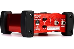 Behringer Professional Battery/Phantom Powered DI-Box with Guitar Speaker Emulation