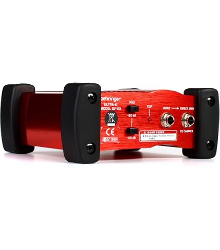 Amazon.com: Behringer Ultra-DI DI100 1-Channel Active Microphone