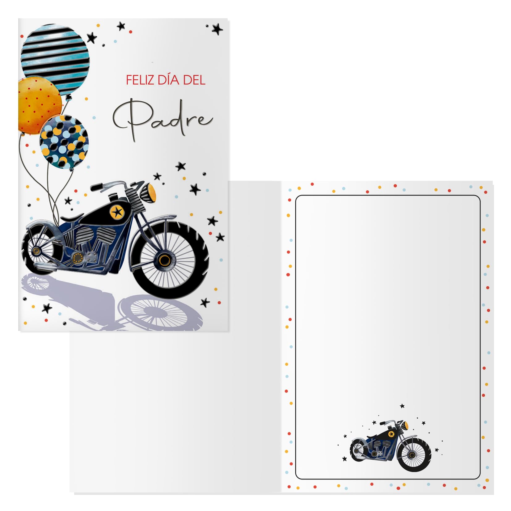 DOHE Father's Day Greeting Card, Carton, Multicoloured, 11,5x17 cm