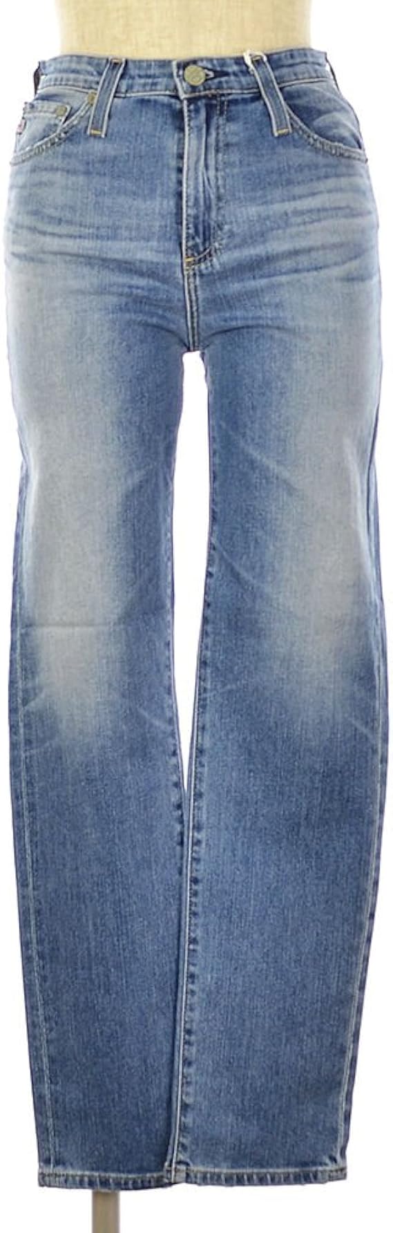 Amazon Ag Jeans エージージーンズ Phoebe ハイウエスト ストレート デニム ジーンズ 18春夏新作 インディゴブルー 27 ジーンズ 通販