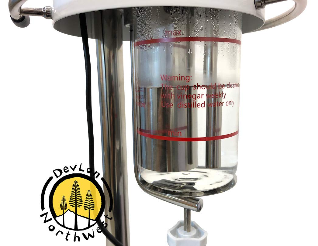 DevLon NorthWest Ozone Facial Steamer 750W Machine Spa Salon Ozone Steamer Skin Cleaning Equipment: Beauty