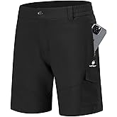 HOTSUIT Quick Dry Men's Lightweight Hiking Casual Cargo 9" Shorts with 5 Pockets