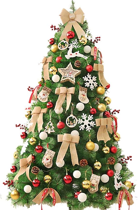 YAMMY Arbre de Noël Artificiel décoré de lumières de LED articulé avec