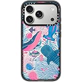 CASETiFY Impact iPhone 17 Pro Case [Slim/Wireless Charging Compatible / 8.2 ft. 4X Military Grade Drop Protection] - Under The Sea - Clear Black