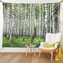 Lunarable Landscape Tapestry Queen Size, Autumn