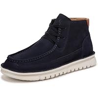 Amazon.com: OLUKAI Mens Papaku Chukka Boots Dark Wood/Dark  display picture 1