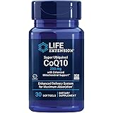 Life Extension Super Ubiquinol CoQ10 200mg with Enhanced Mitochondrial Support – For Heart Health & Anti-Aging - Cholesterol