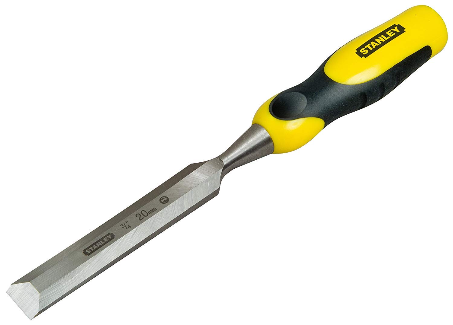 STANLEY 25mm Dynagrip Chisel with Bevel Edge and Strike Cap, 0-16-881 — image 1