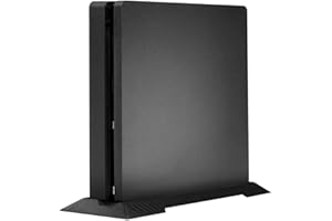 KlsyChry Vertical Stand for PS4 Slim PlayStation 4 Slim Console with Built-in Cooling Vents and Non-Slip Feet