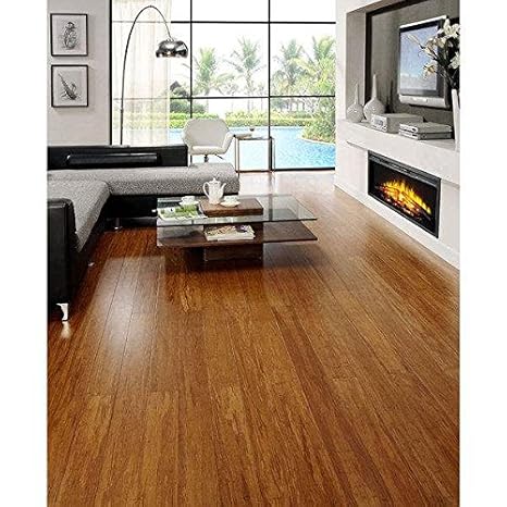 Golden Arowana Strand Bamboo Flooring With Locking System Amazon