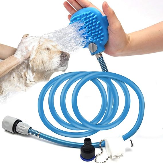 RCruningEU Pulvérisateur de Douche pour Chien Outil de Bain pour Chien