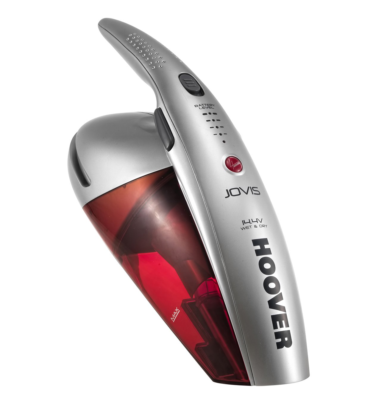 Hoover SJ144WSR4 Jovis Wet and Dry Bagless Handheld Vacuum Cleaner, 14.4 V