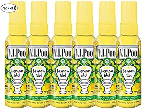 Air Wick Lav Spray: Vipoo Lemon Idol (Pack of 6)