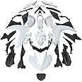 ZXMOTO Unpainted Motorcycle Fairings Kit for 2014 2015 2016 2017 2018 Yamaha YZF R3, YZF R25 2015 2016 2017 ABS Plastic Bodywork