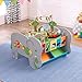 KidKraft Colorful Wooden Animal Toddler Activity Station - Toddler and Preschool Educational Toys, Wood Toys for Kids, Gift for Ages 3+