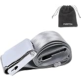 PWERTYSA Adjustable 7-39" Airplane Seatbelt Extender - FITS All Airlines (not Southwest)