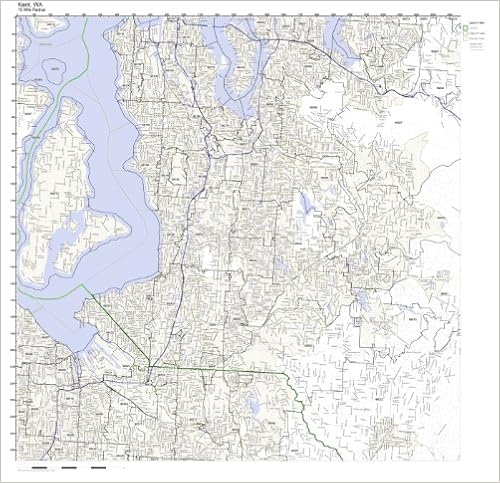 Kent Wa Zip Code Map Amazon - Kent, Wa Zip Code Map Laminated: Office Products