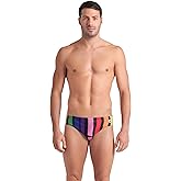 ARENA Men's Performance Let It Beat Capsule Collection Swim Briefs Athletic Swimwear