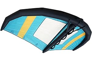 Handheld Wing Foil Kite,Portable Windsurfing Inflatable Wing 5㎡ Handheld Wing Foil Kite Surfing Inflatable Wing with Window