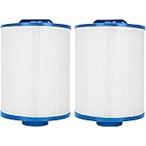 Miory PAS40-F2M Spa Filters Compatible with Unicel 6CH-352,Artesian Spas 06-0014-12,AK-90131,X268546,06-0055-12,PMA-R1/x268546,Filbur FC-0312,35 Sq.Ft Hot Tub Filter Cartridge, 2 Pack