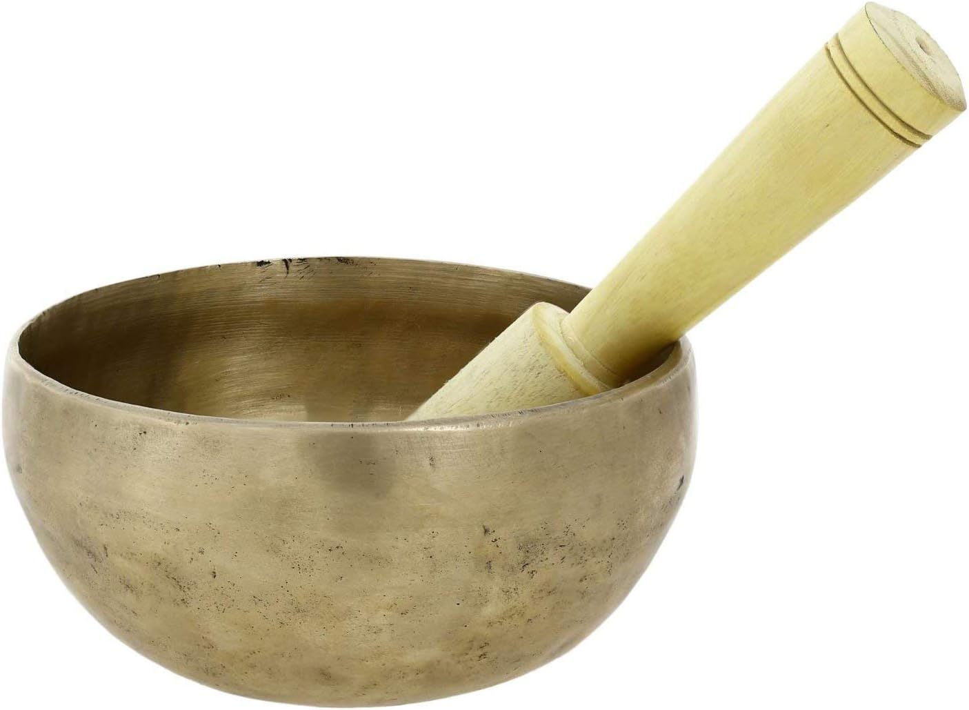 Hand Hammered Tibetan Singing Bowl Set with Deep Resonating Sound For Mindfulness Meditation, Relaxation, Stress & Anxiety Relief & Yoga~ With Mallet, Cushion