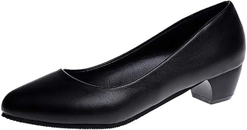 Amazon Toasoa トーアソーア パンプス レディース 黒 歩きやすい ローヒール シンプル オフィス 通勤 通学 パンプス