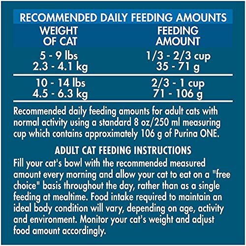 PURINA ONE HIGH PROTEIN, NATURAL SENIOR DRY CAT FOOD, INDOOR ADVANTAGE SENIOR+ – 7 LB. BAG