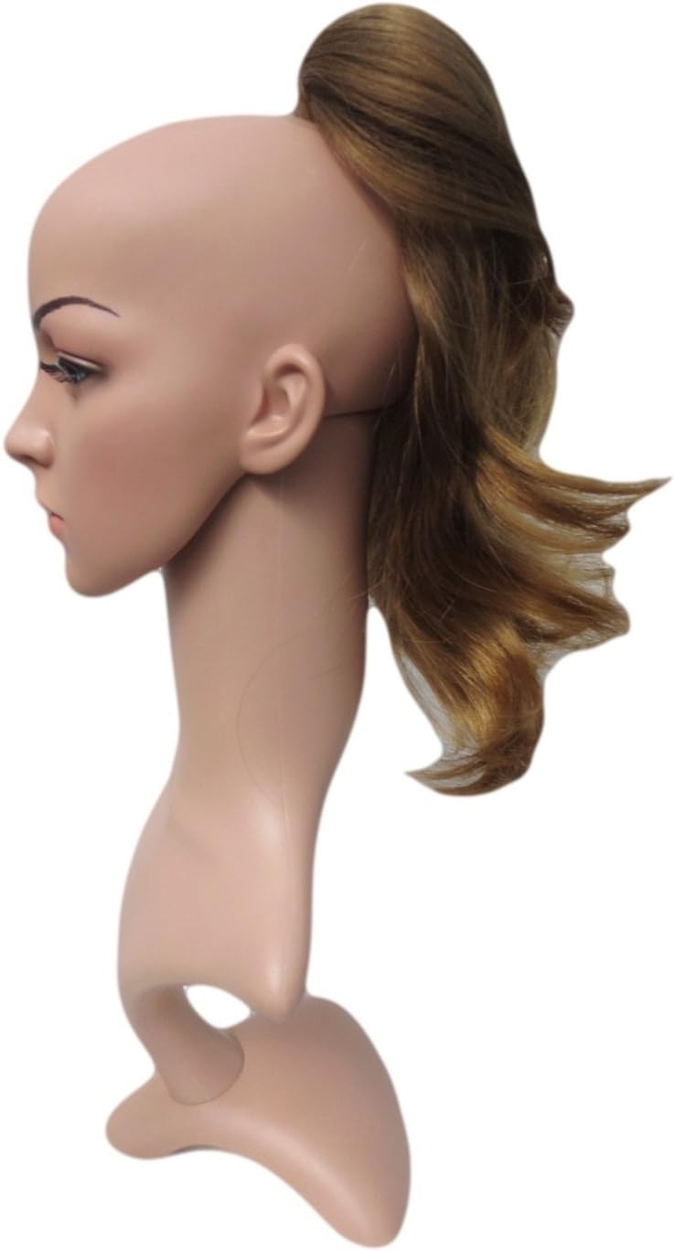 Ponytail Mid length Bumped 60’s Style Raised Pony Hair Extension