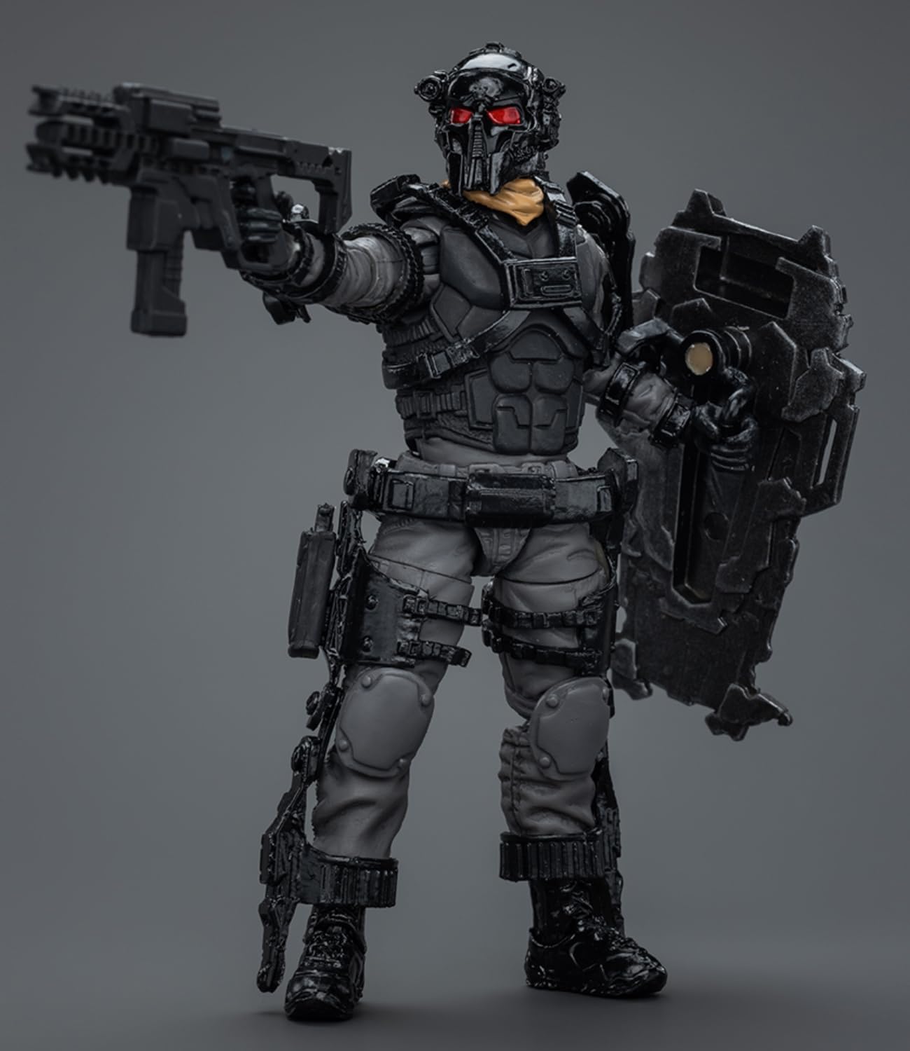 HiPlay JoyToy Hardcore Coldplay Collectible Figure: Army Builder Promotion Pack Figure 31 - Bounty Hunter with Blast Shield 1:18 Scale Action Figures JT1774