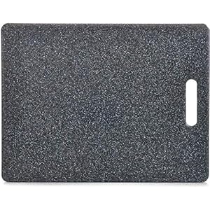 Zeller, 26057, snijplank, graniet-look, kunststof, ca. 36,5 x 27,5 x 0,8 cm.