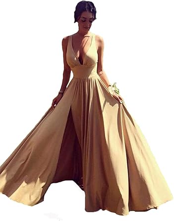 champagne bridesmaid dresses amazon