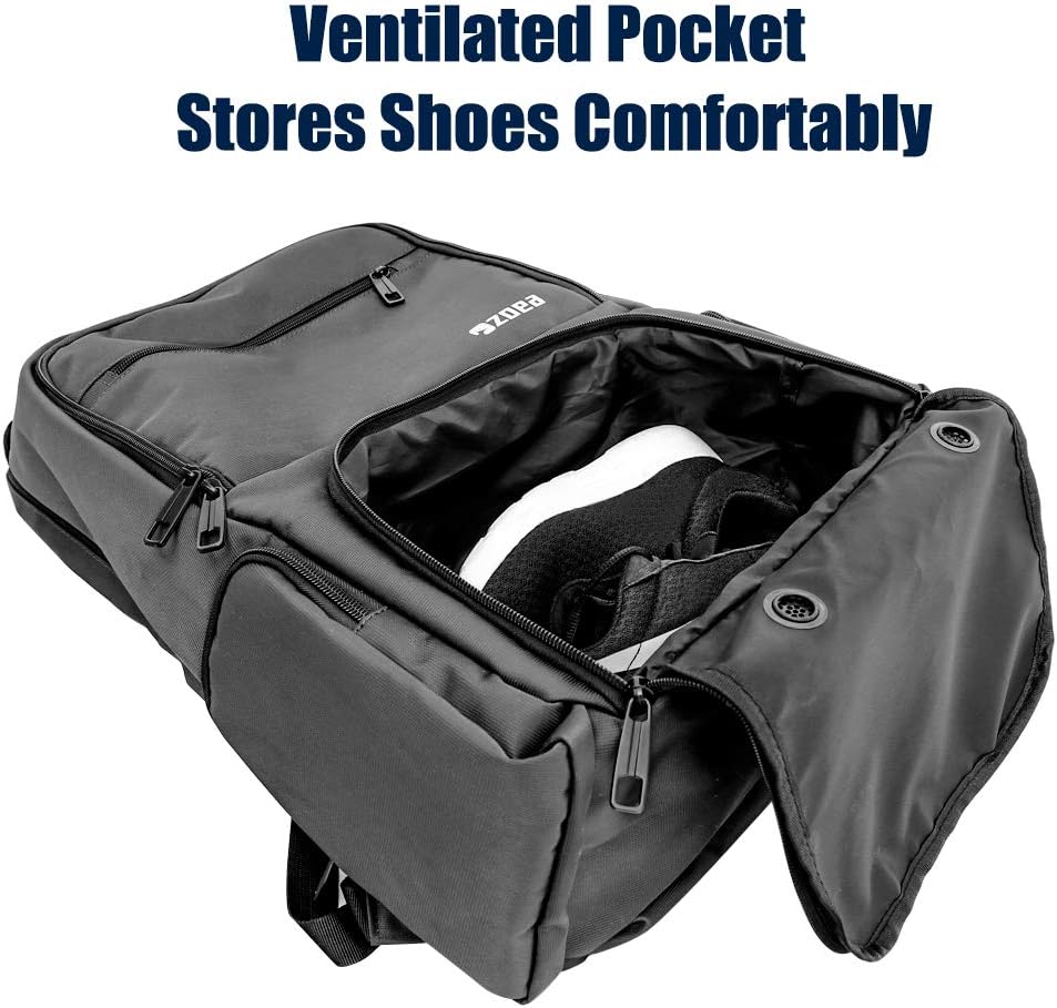 ZOEA Tennis Bag Tennis Backpack Pickleball Bag Tennis Bags for Men (Grey) : Sports & Outdoors