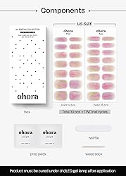 ohora Semi Cured Gel Nail Strips