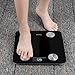 Bluetooth Smart Body Scale, Hoolick Wireless Body Fat Monitor  For Weight,Body Fat,Visceral Fat,Muscle,Bone,BMR,BMI,Body Water（A） 