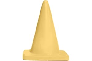 CORTINA SAFETY PRODUCTS Cortina Sport Cone, Polyethylene 03-500-34-06, 5" Height, Yellow